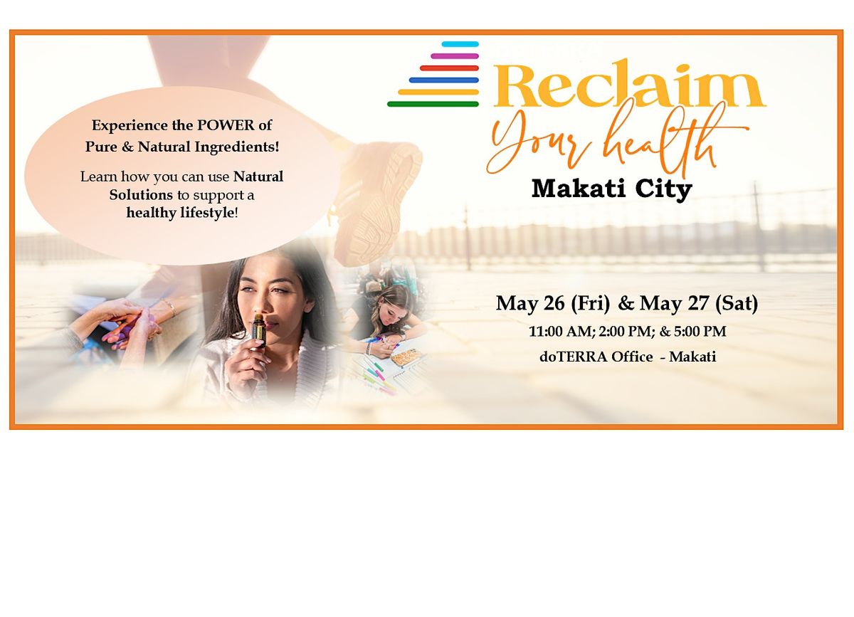 Reclaim Your Health - Makati City