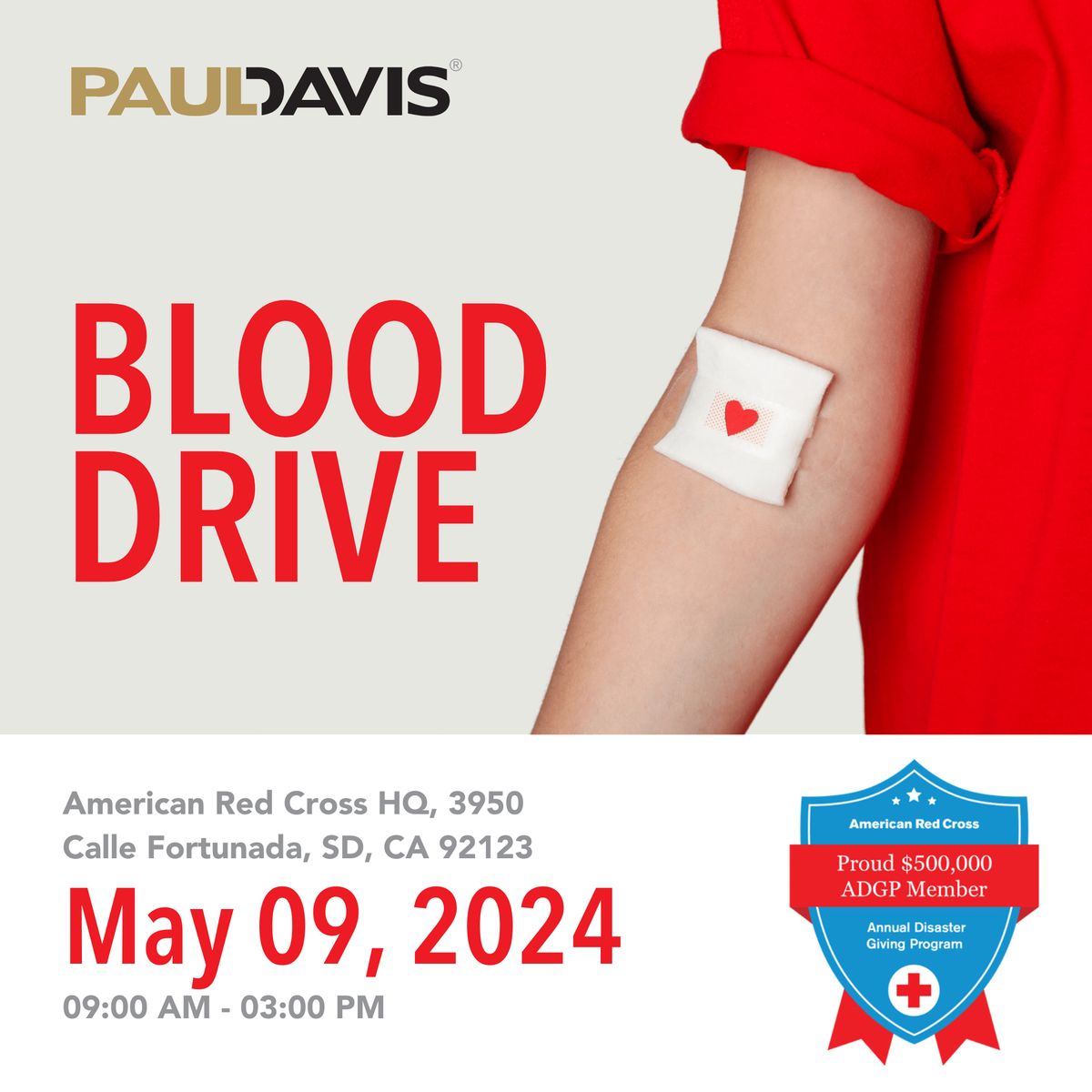 Be a difference maker and donate blood to save lives. 