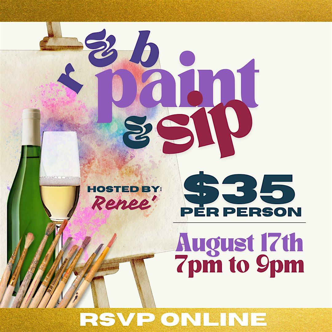 R&B Paint and Sip