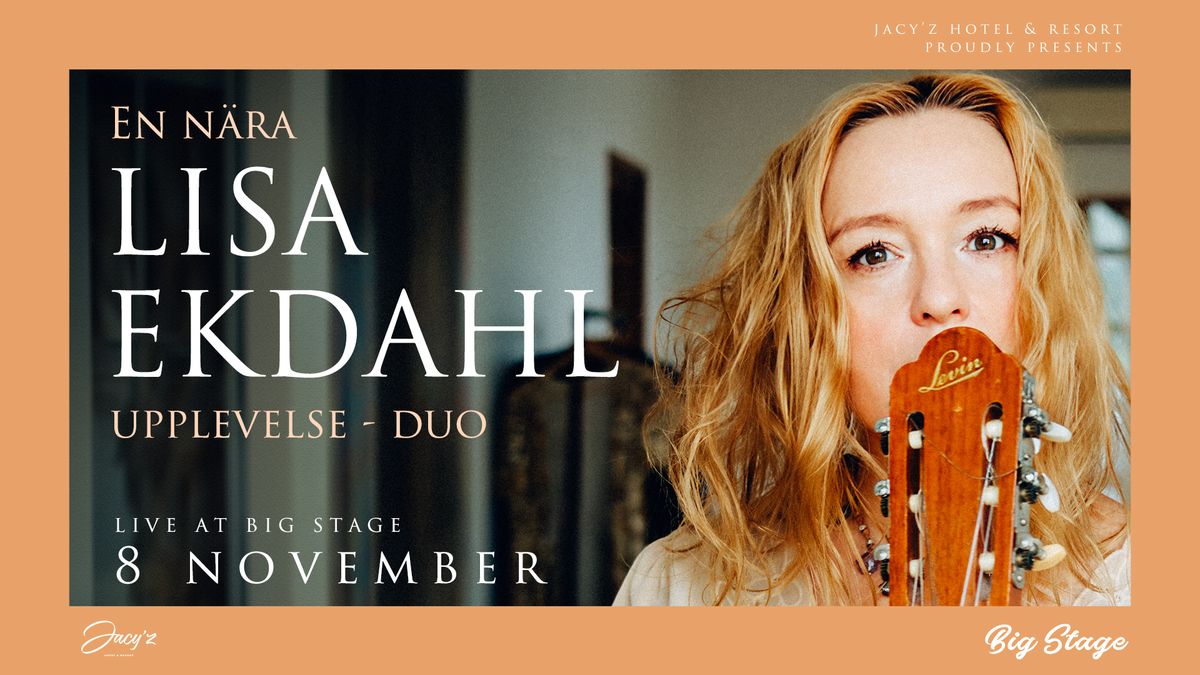 Lisa Ekdahl at Big Stage