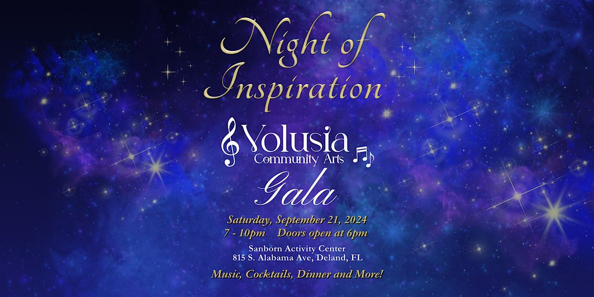 Volusia Community Arts "Night of Inspiration"