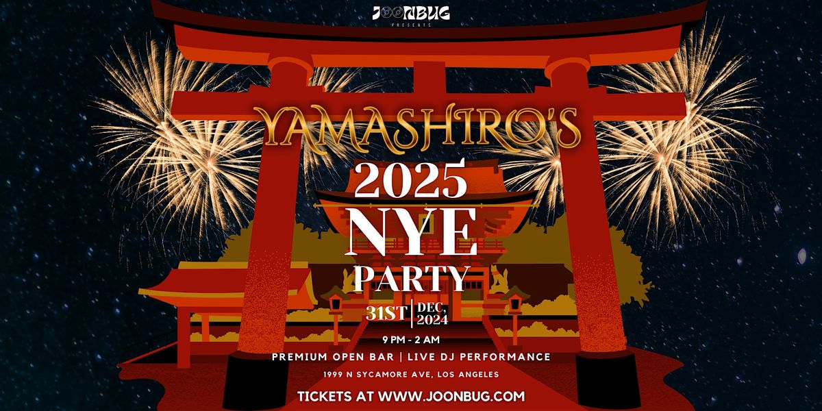 Yamashiro NYE 25 | NEW YEARS EVE PARTY