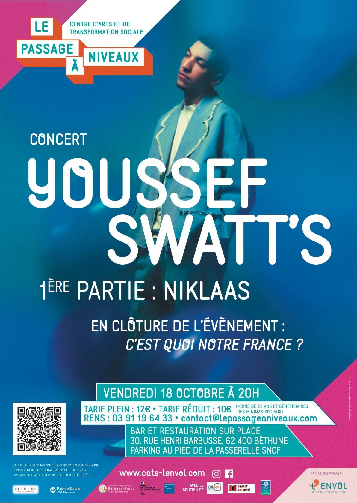 YOUSSEF SWATT'S + NIKLAAS AU PASSAGE \u00c0 NIVEAUX ?