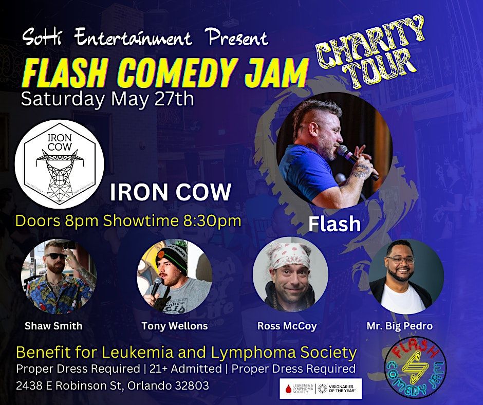 Flash Comedy Jam Charity Tour Orlando