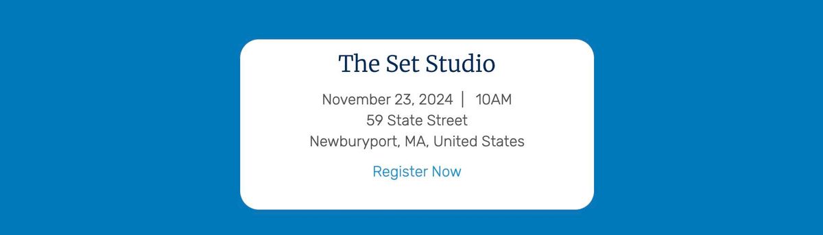 Ribbon Cutting: The Set Studio