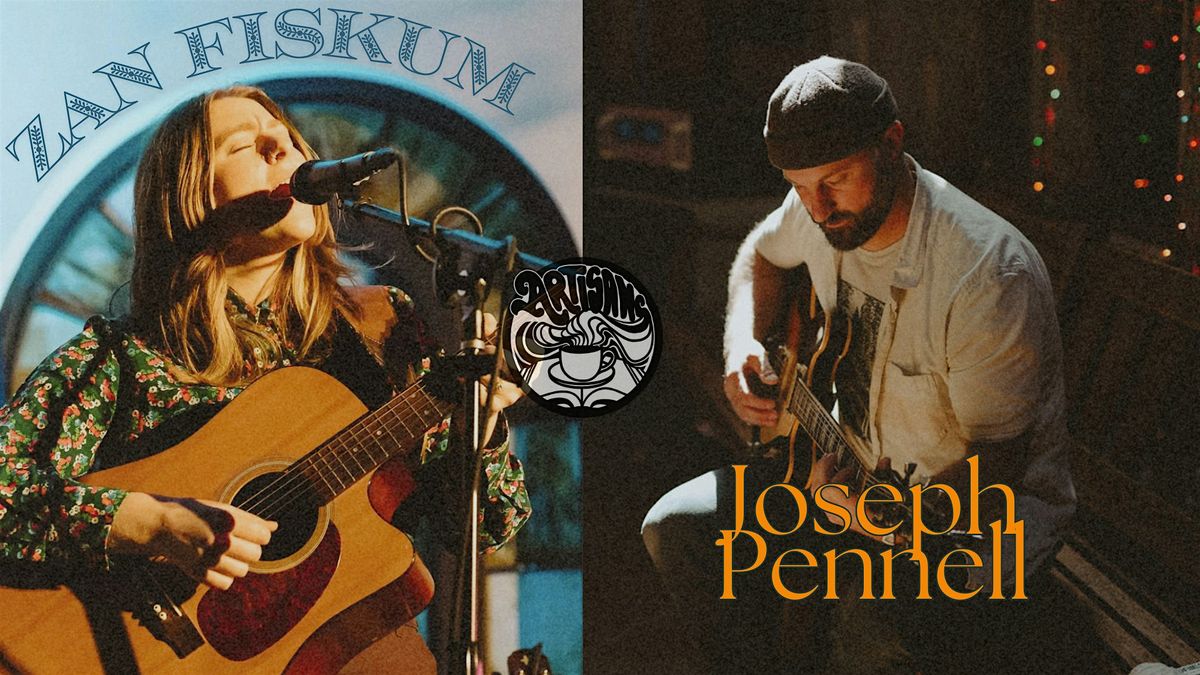 Zan Fiskum & Joseph Pennel at Artisans Books and Coffee