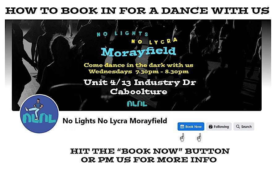 No Lights No Lycra Morayfield - where we dance in the dark!