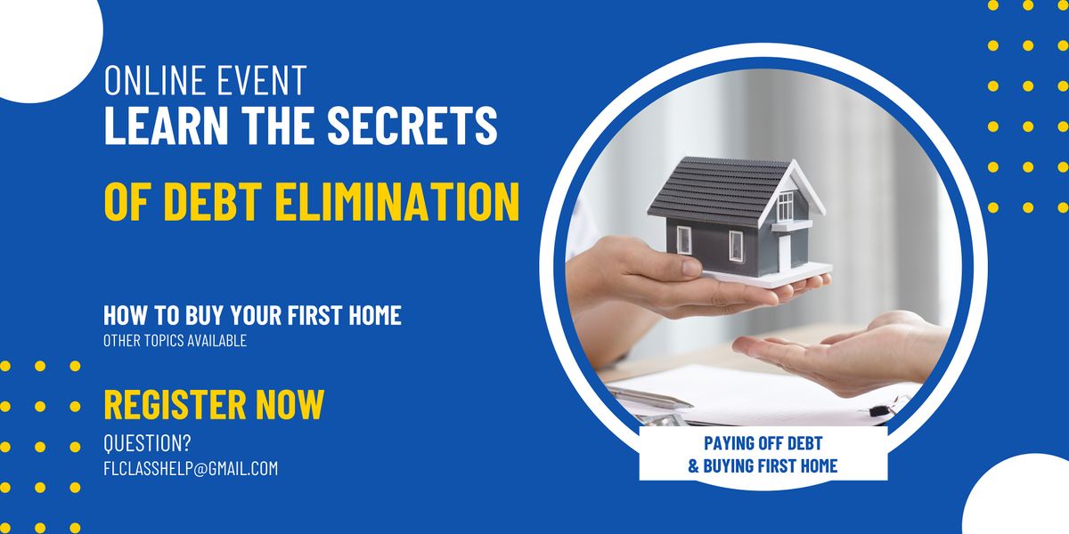 Guelph FREE Event Pay Your Debt and Buy Your First Home