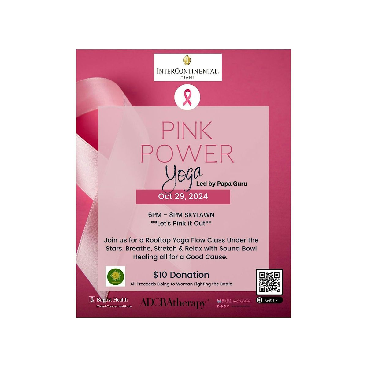 Pink Power Yoga