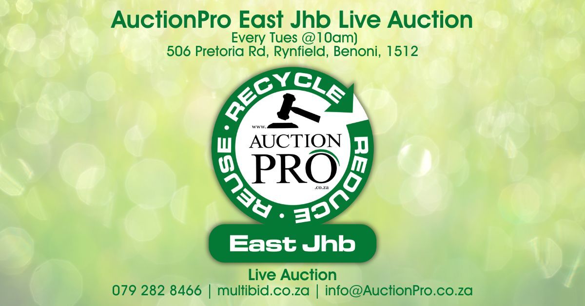 AuctionPro East Jhb Live Auction