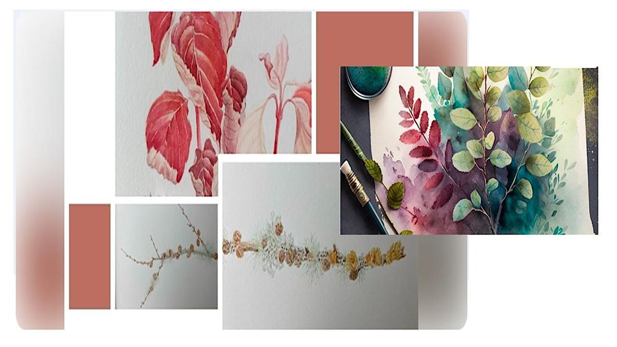 Autumn Botanicals: Watercolours &  Illustration - 2 morning introduction