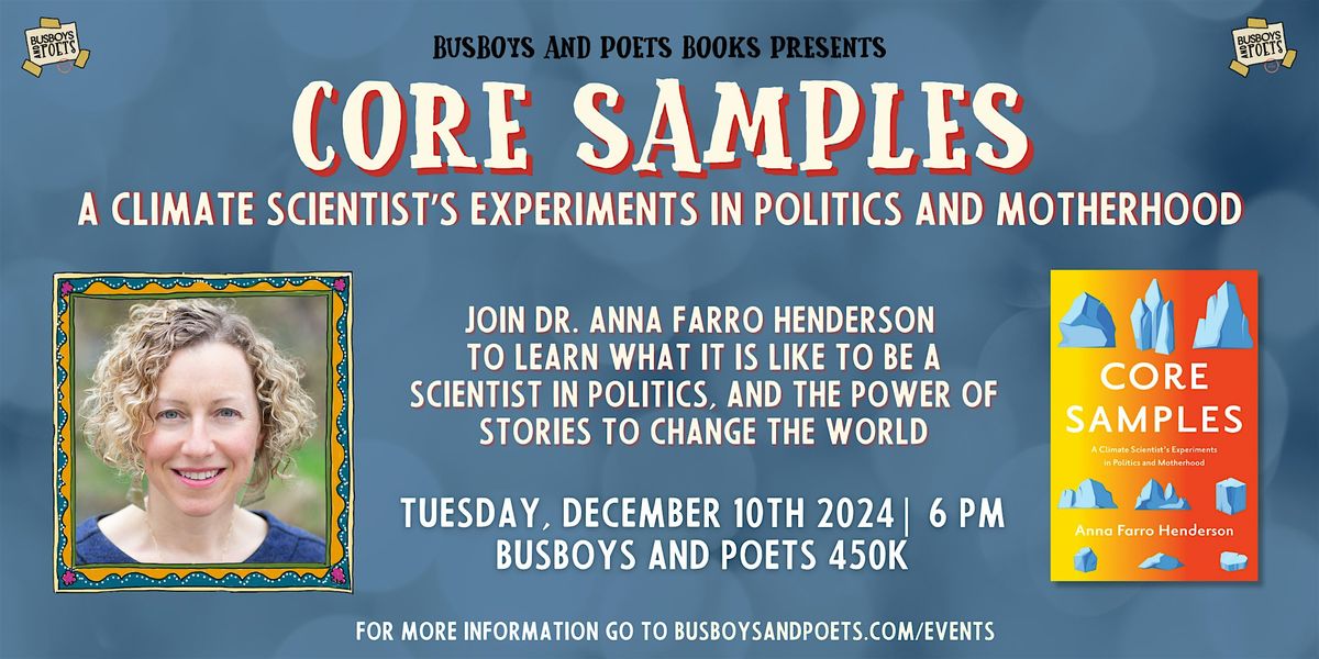 CORE SAMPLES | A Busboys and Poets Books Presentation