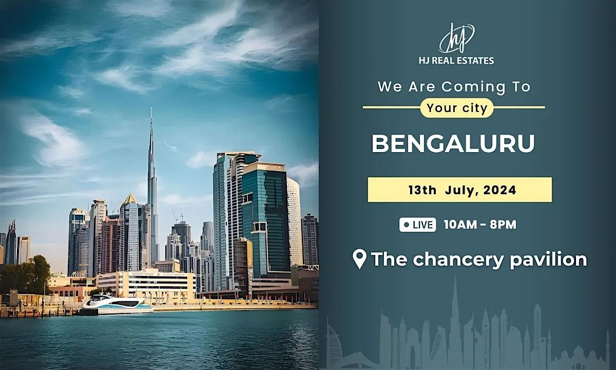 Upcoming Dubai Real Estate Event in Bengaluru