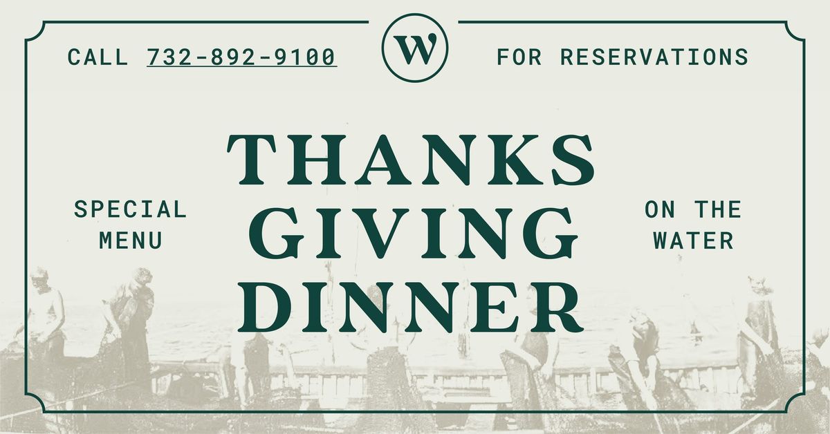 Thanksgiving Day @ The Wharfside Seafood & Patio Bar