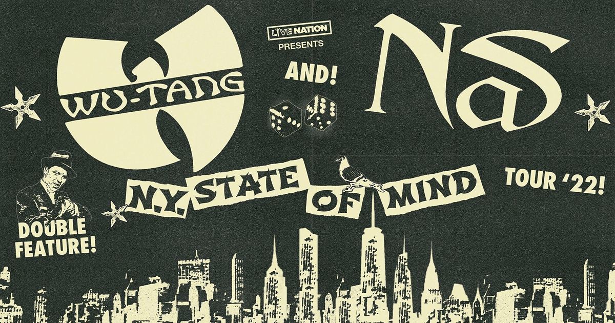 Wu-Tang Clan X Nas NY State Of Mind Tour Atlanta, GA