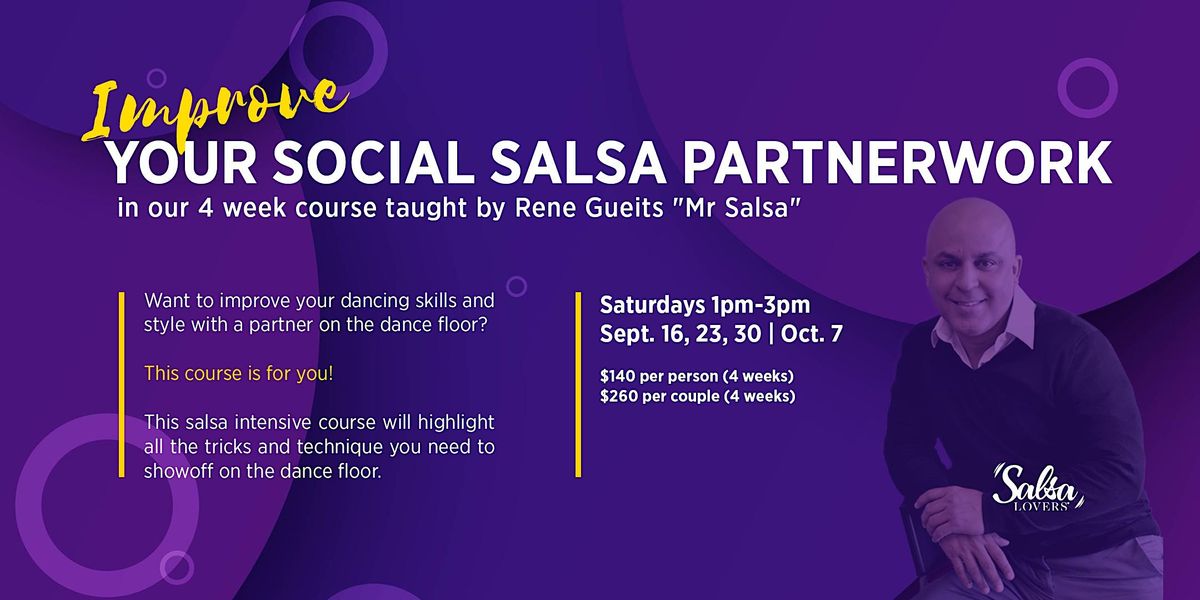 4 Week Social Salsa Course