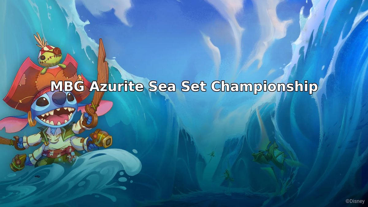 MBGMO Lorcana Azurite Sea Set Championship