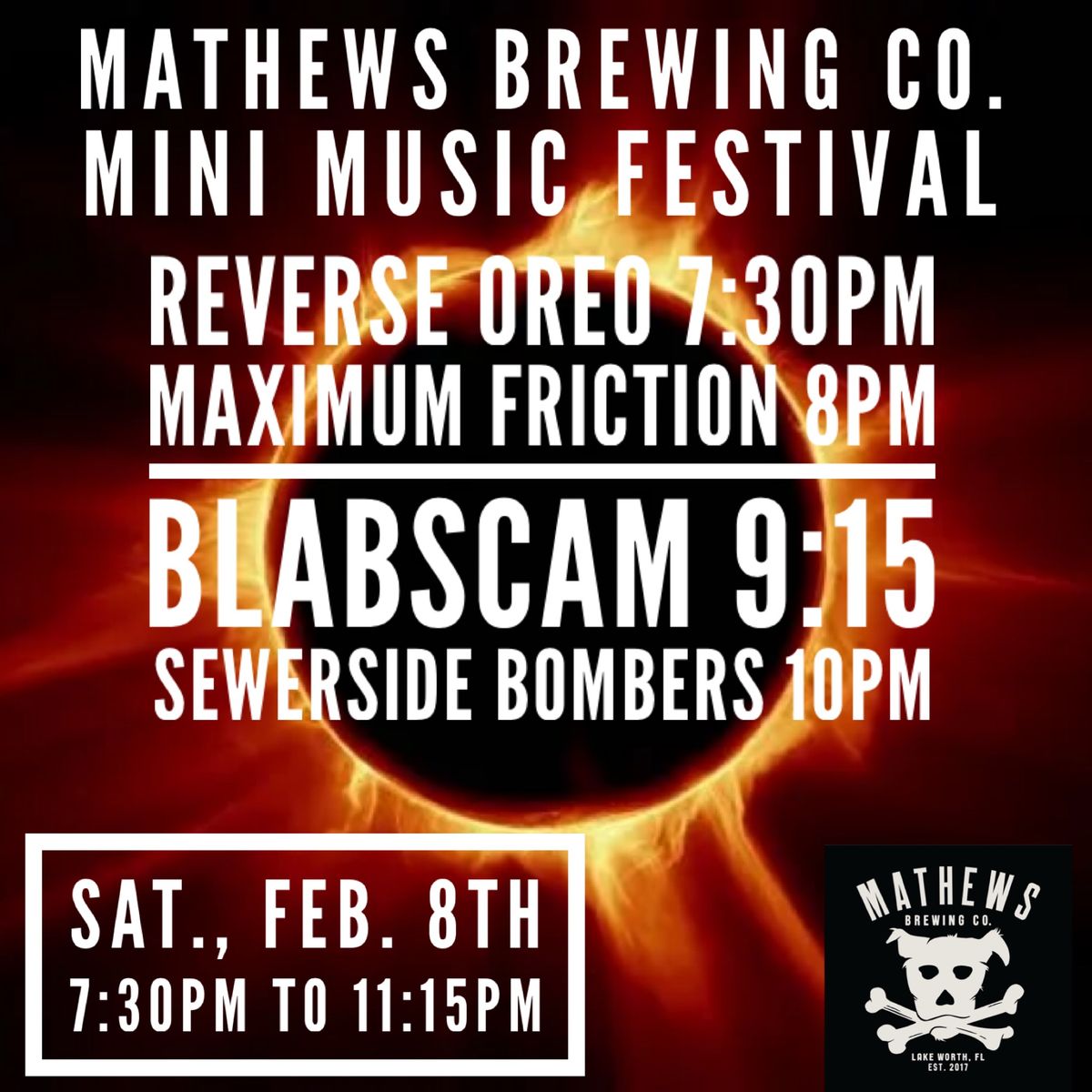 Mathews Brewing Mini Local Music Festival