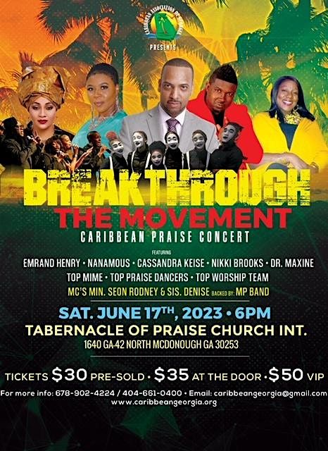 Breakthrough-Caribbean Praise Concert