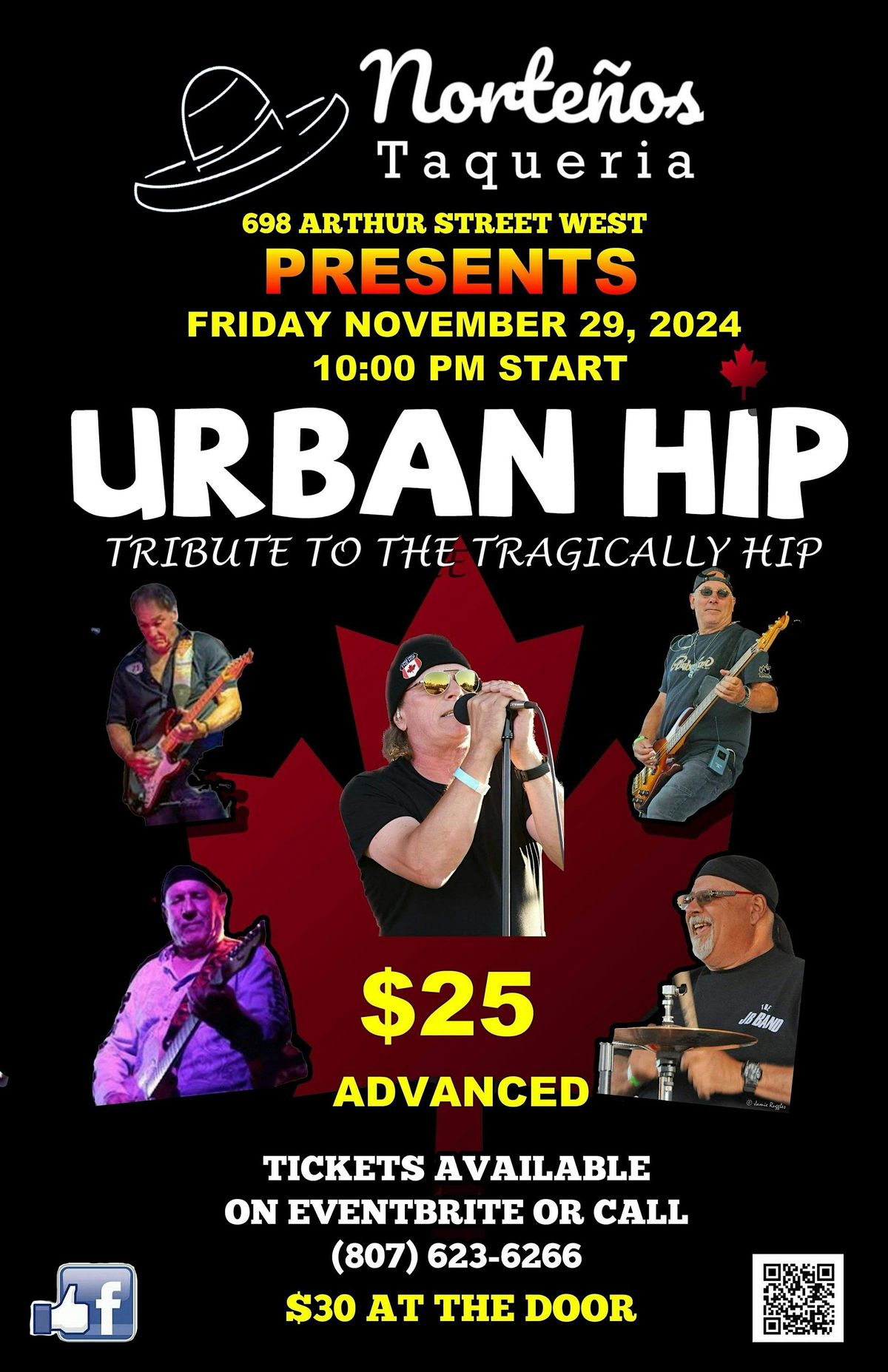 Urban Hip - Tribute to the Tragically Hip