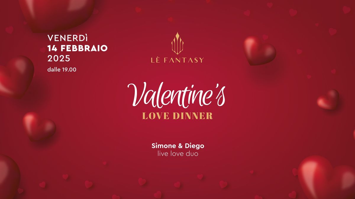 L\u00c8 FANTASY - Valentine's DINNER \u2665\ufe0f