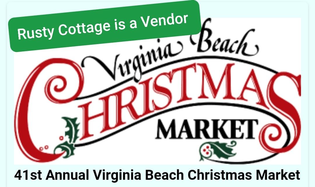 Rusty Cottage's a Vendor at Virginia Beach Christmas Market