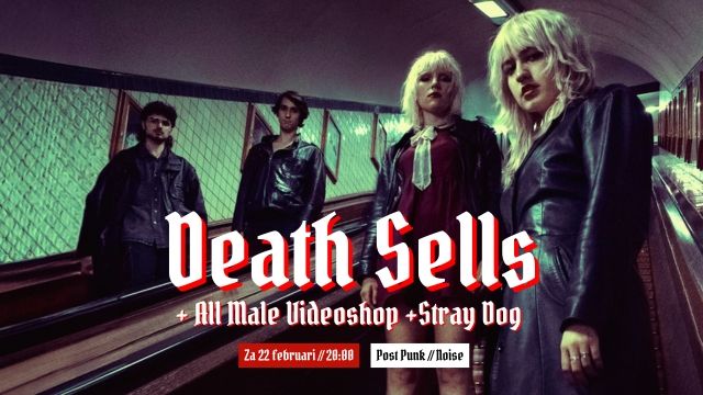 Death Sells + All Male Videoshop + Straydog