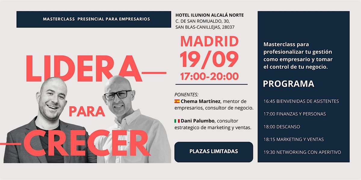 LIDERA PARA CRECER - MADRID