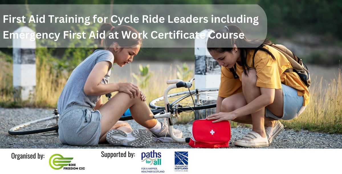 First Aid Training for Cycle Ride Leaders