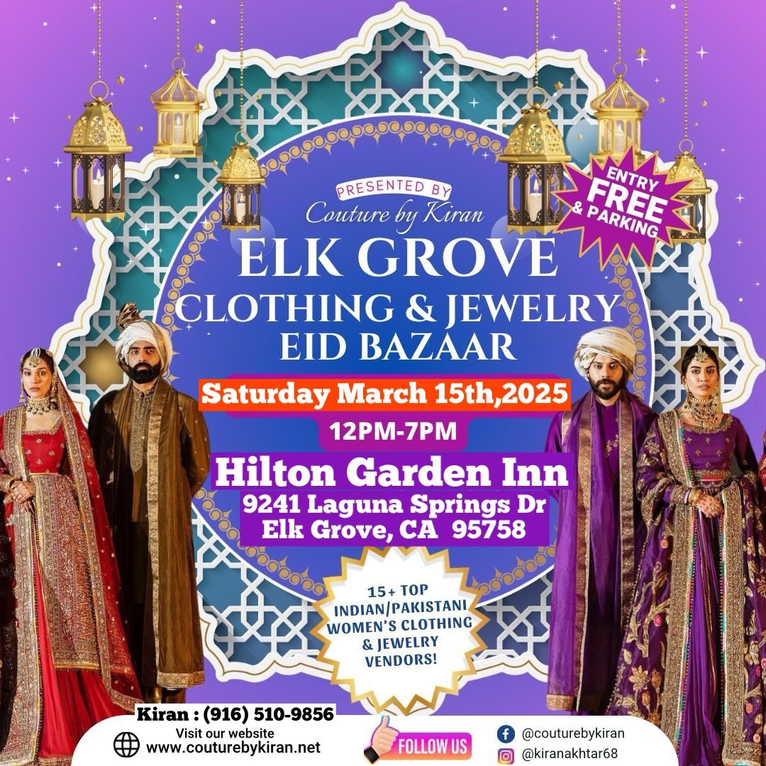 Elk Grove Clothing-Jewelry Eid Bazaar