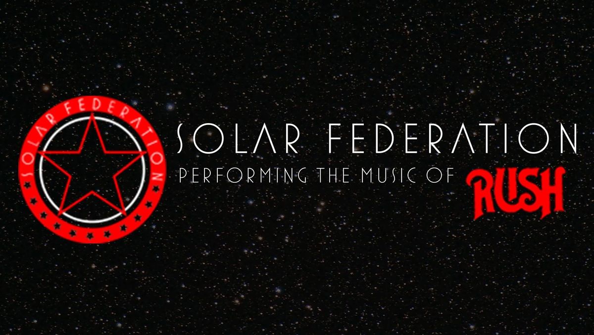 Solar Federation A Tribute To Rush Hard Rock Cafe Pittsburgh 27 June To 28 June 