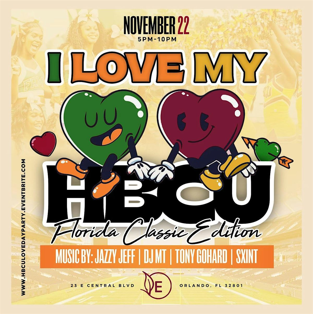 I LOVE MY HBCU DAY PARTY - THE #1 DAY PARTY OF CLASSIC WEEKEND!