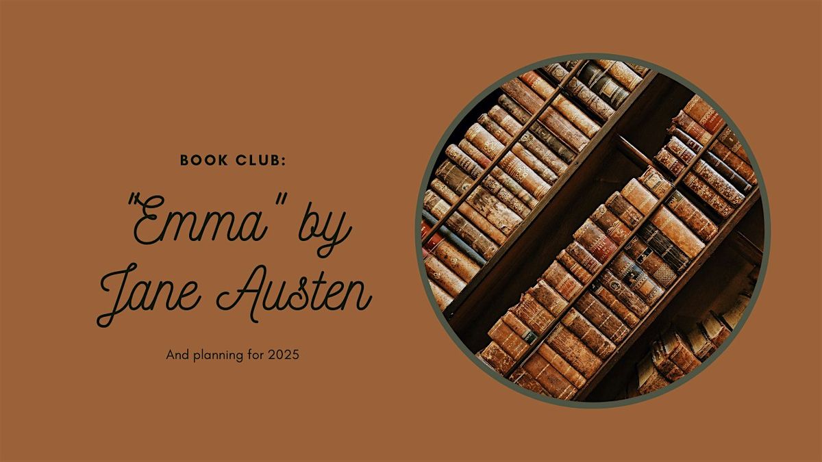 Book Club: Emma + plan for 2025