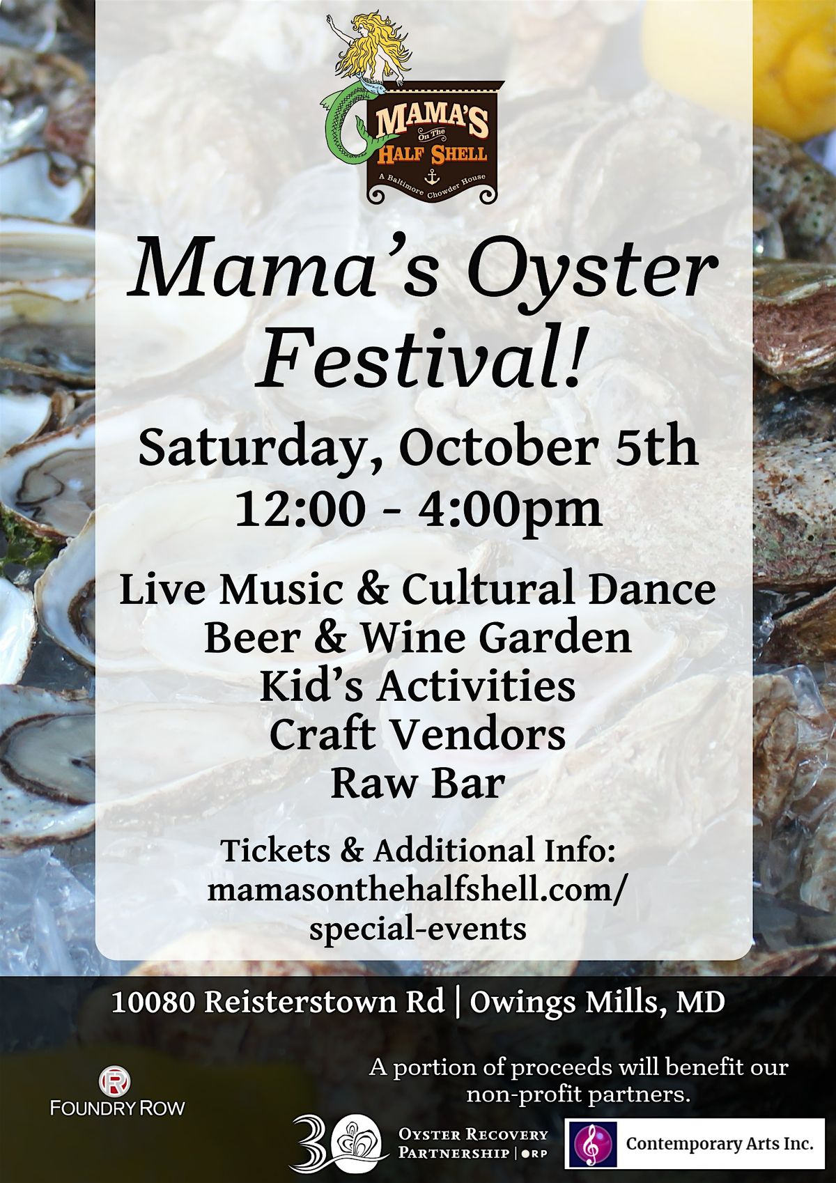 Mama's Oyster Festival