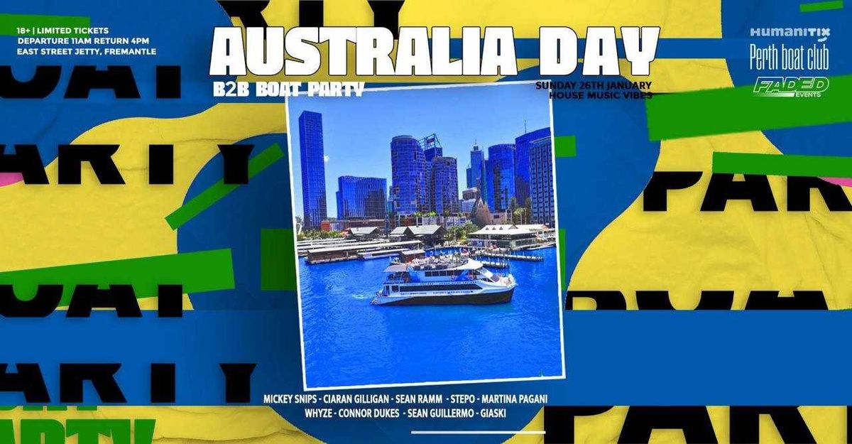 Australia Day - Boat Party 