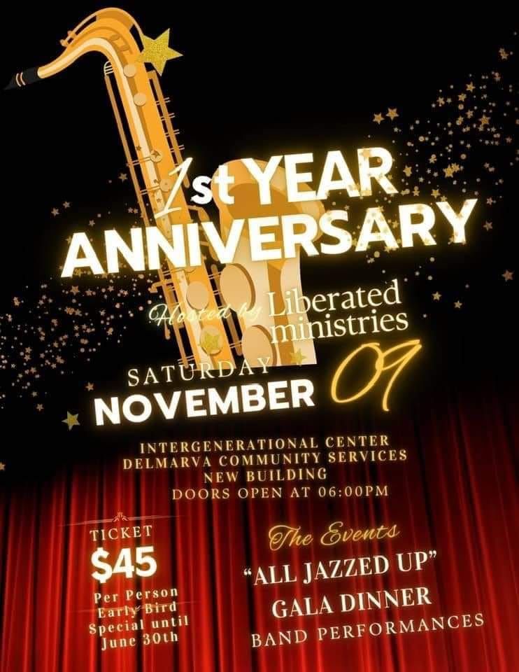 Liberated Ministries 1 Year Anniversary Celebration