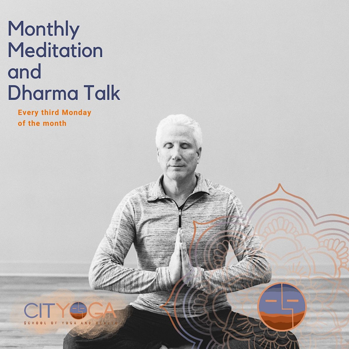 Monthly Meditation & Dharma Talk with Dave Sims