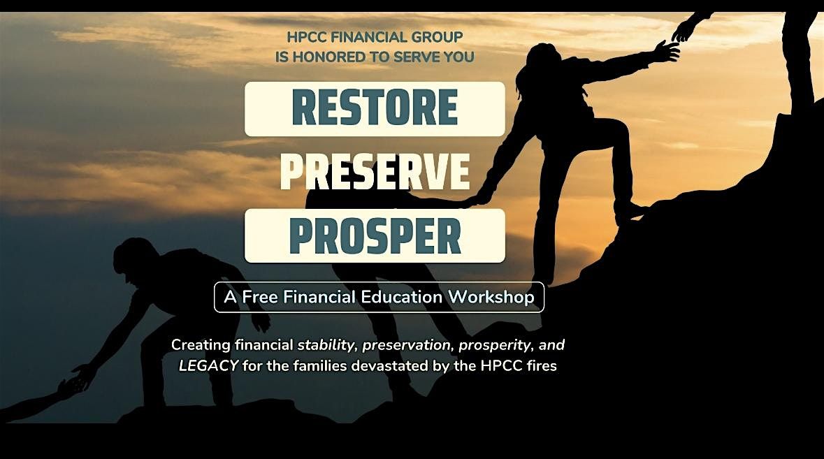 FREE Financial Education Seminar