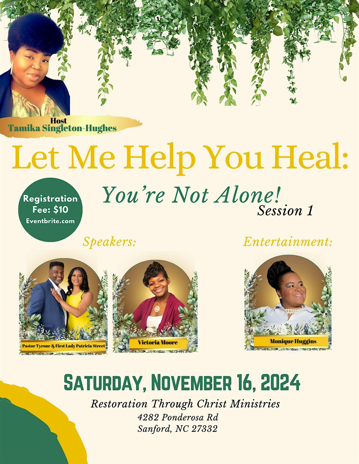 Let Me Help You Heal: You're Not Alone