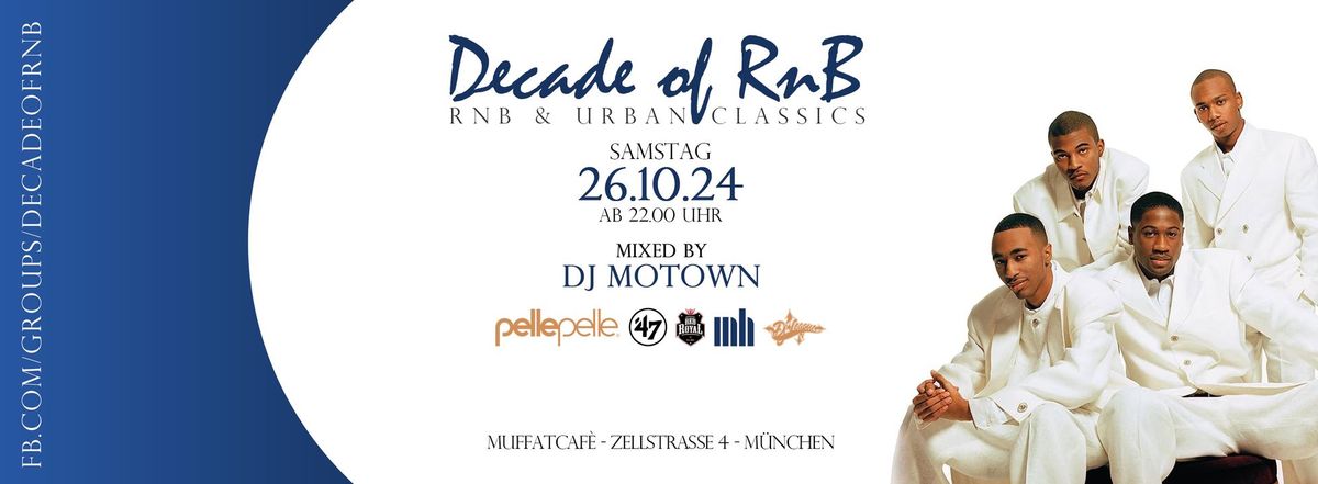 Decade of RnB - RnB & Urban Classix - Oldschool bis heute 