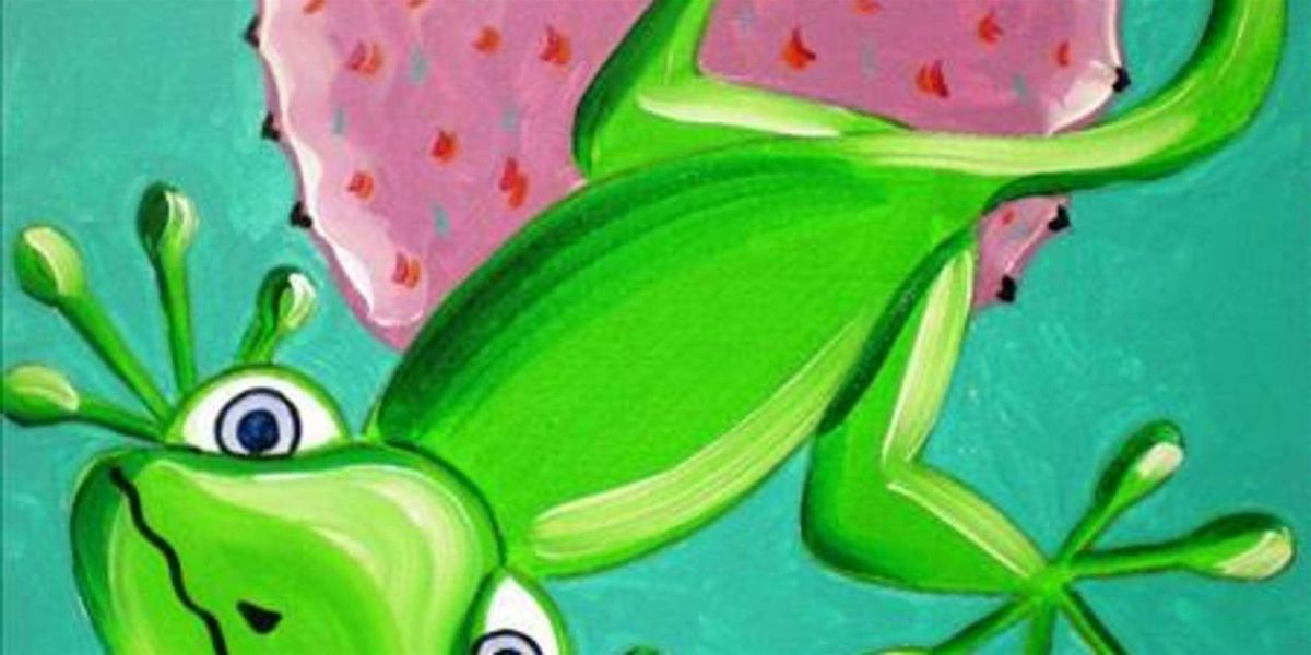 The Bright Green Gecko - Family Time - Paint and Sip by Classpop!\u2122