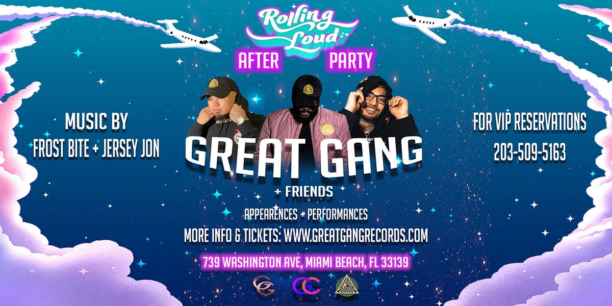 ROLLING LOUD AFTER PARTY GCSOBE, GCSOBE Miami Beach Lounge & Hookah