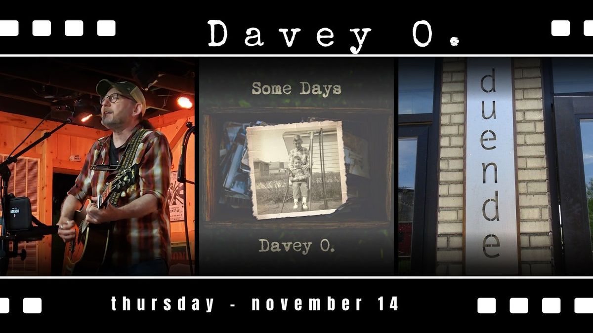 Davey O. returns to Duende @ Silo City!