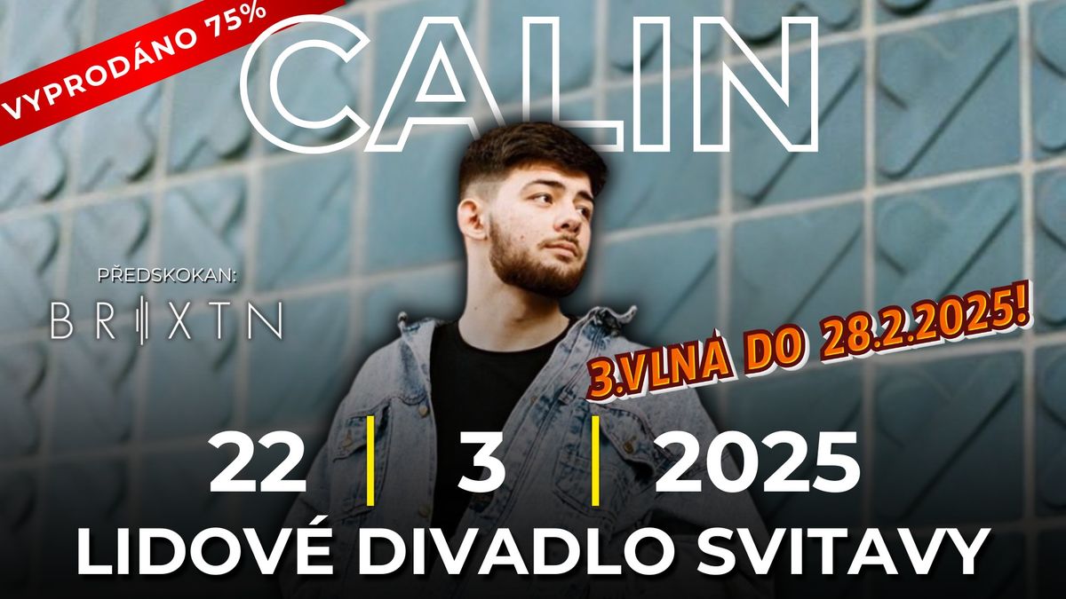 \ud83d\udd25 Calin ve Svitav\u00e1ch (support: kapela Brixtn) \ud83d\udd25