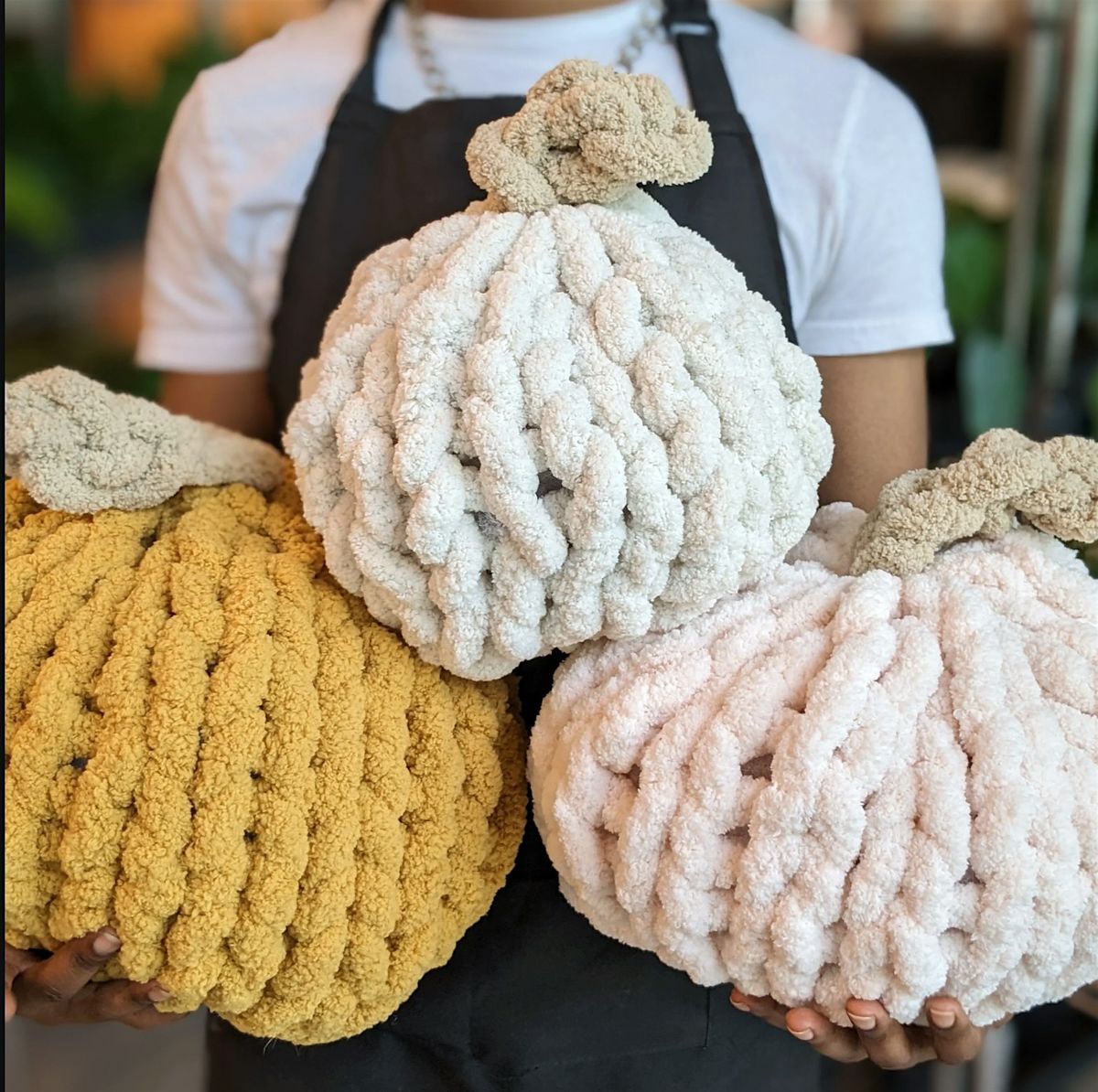 Chunky Hand Knit Pumpkin Workshop