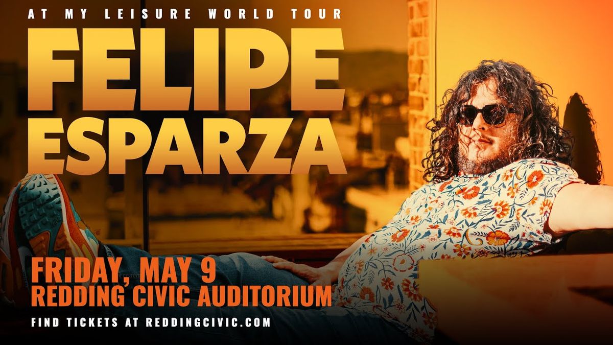 Felipe Esparza at Redding Civic Auditorium