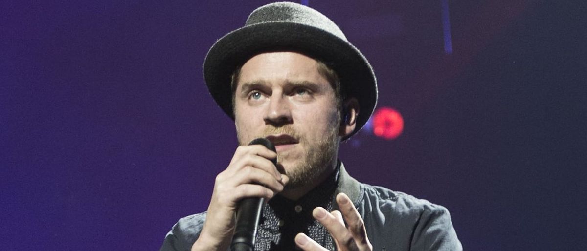 Johannes Oerding at Rudolf Weber Arena