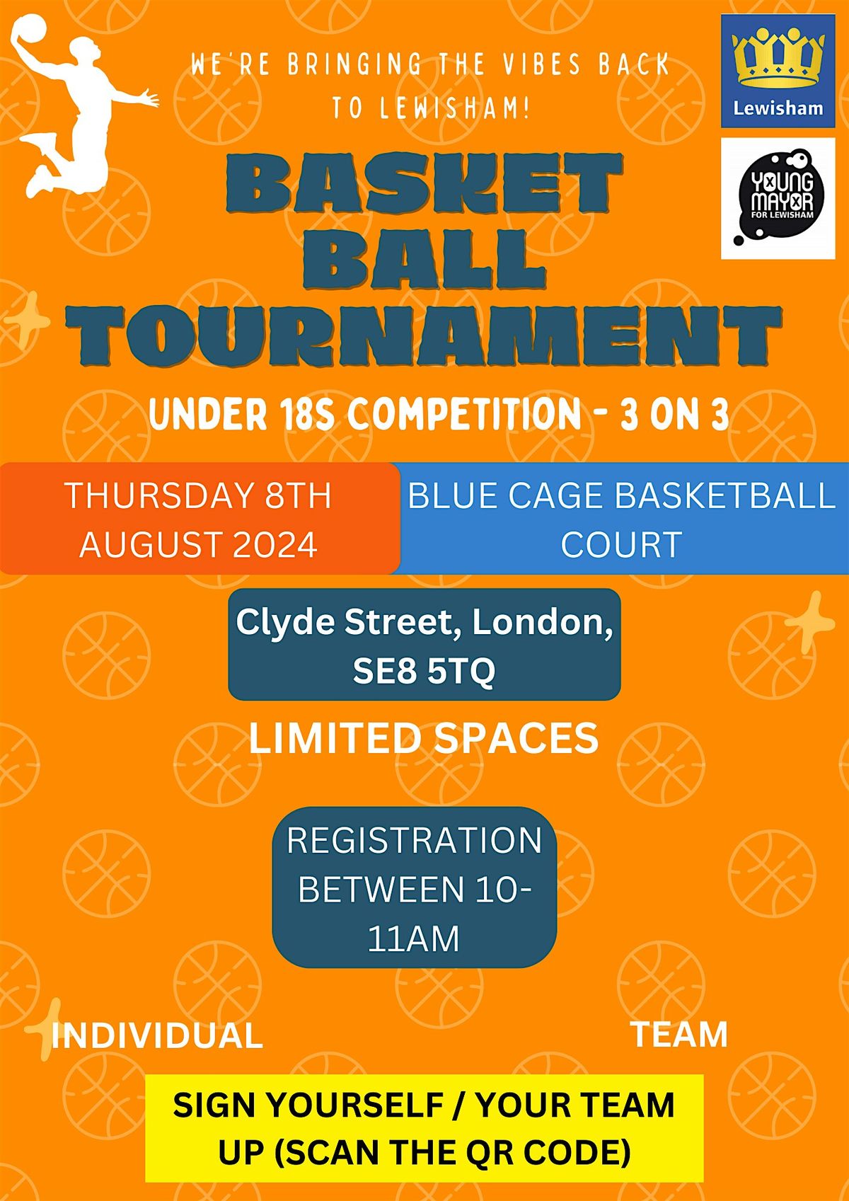 Under 18   3 vs 3 Basketball Tournament 2024