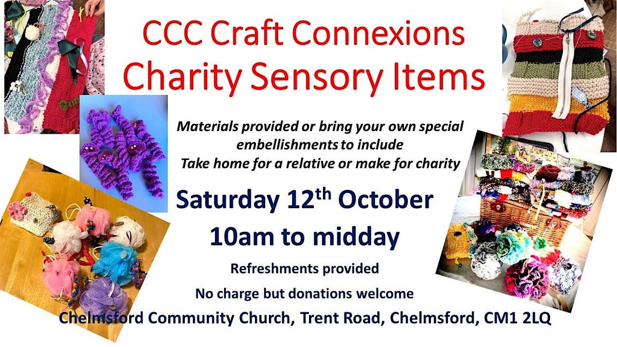 CCC CRAFT CONNEXIONS Charity Fidget Sensory items