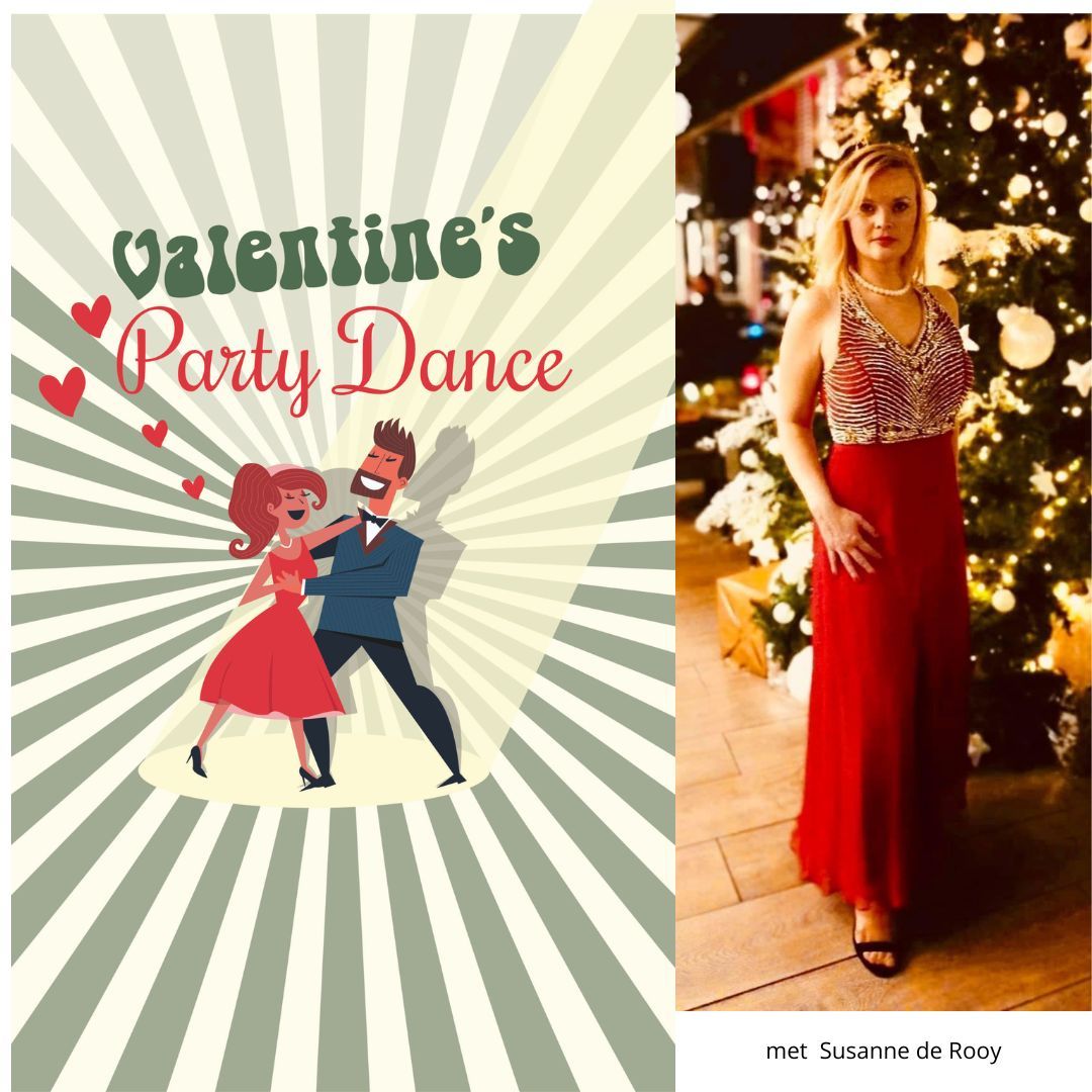 Valentine Dance Party met DJ Rob en zangeres Susanne de Rooij